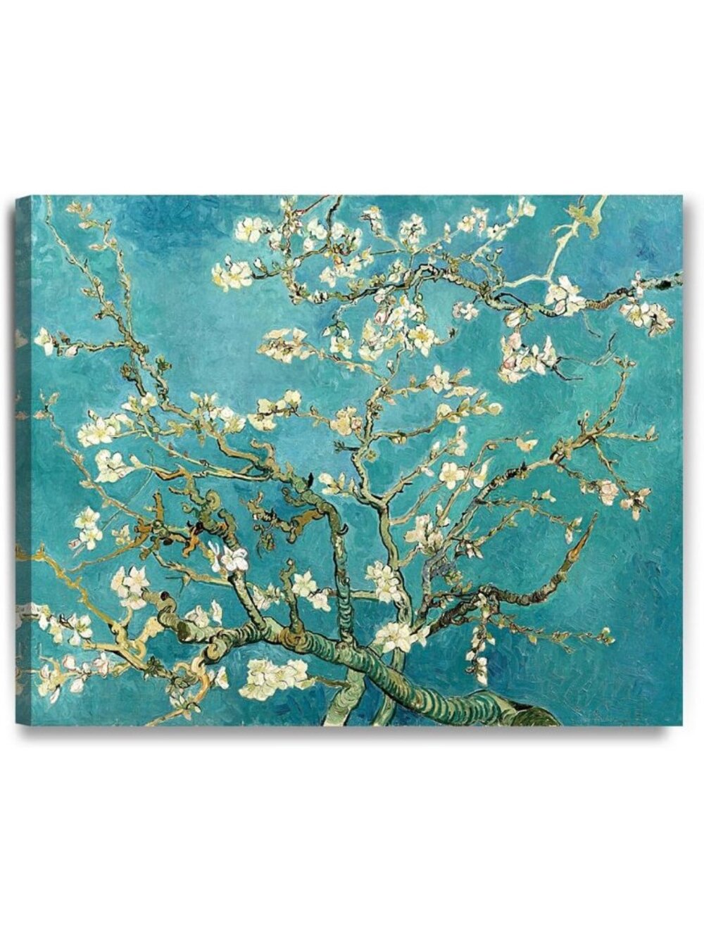 Almond Blossom Tree Art Print - Van Gogh Giclee Canvas Wall Decor 30x24